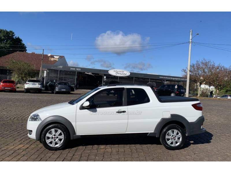 FIAT - STRADA - 2015/2016 - Branca - Sob Consulta