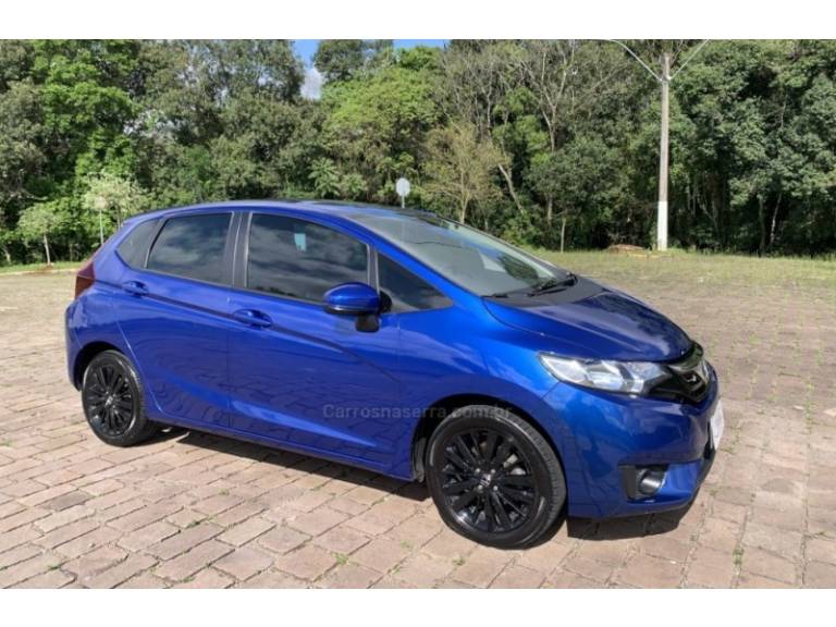 HONDA - FIT - 2014/2015 - Azul - R$ 66.800,00