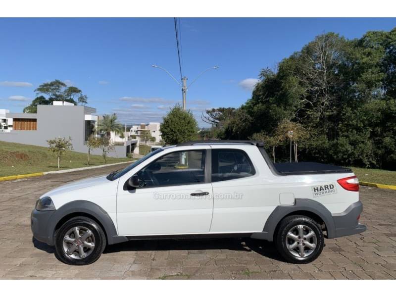 FIAT - STRADA - 2014/2015 - Branca - R$ 64.800,00