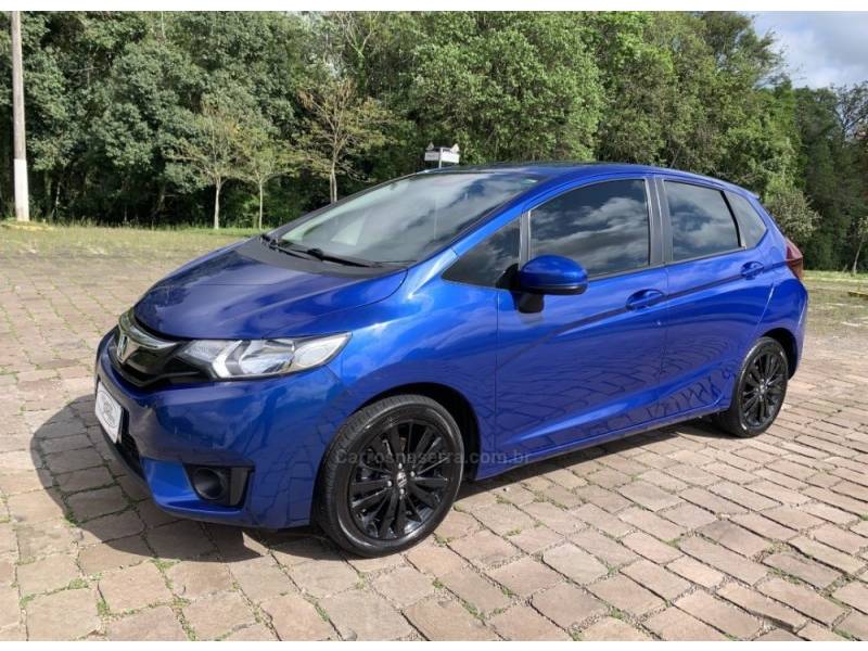 HONDA - FIT - 2014/2015 - Azul - R$ 66.800,00