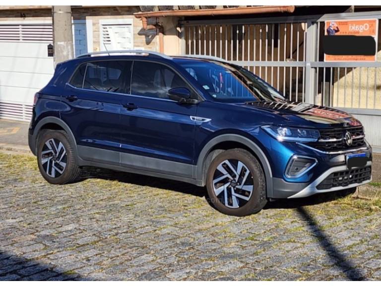 VOLKSWAGEN - T-CROSS - 2024/2025 - Azul - R$ 156.800,00