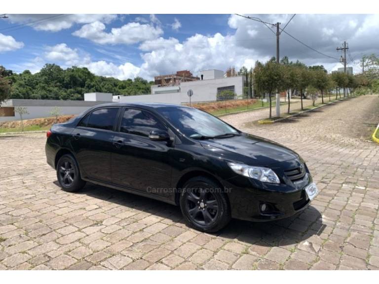 TOYOTA - COROLLA - 2009/2009 - Preta - Sob Consulta