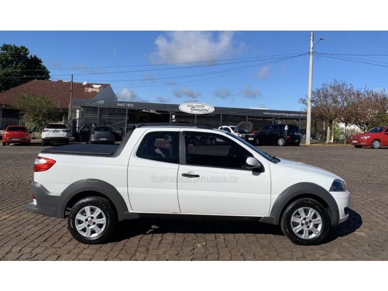 FIAT - STRADA - 2015/2016 - Branca - Sob Consulta