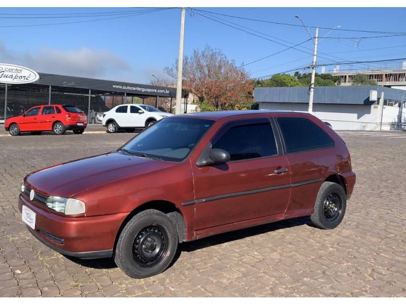 VOLKSWAGEN - GOL - 1997/1998 - Vermelha - R$ 14.800,00
